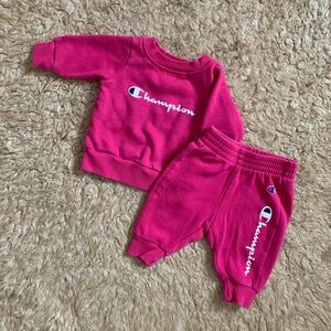 Champion Hot Pink Jogger Set